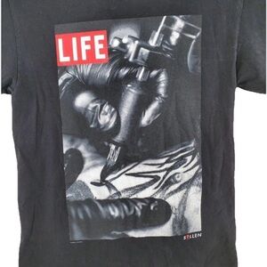 Sullen T Shirt Wmns S P Tattoo LIFE Artist Graphic Pen Gun Photograph Novelty